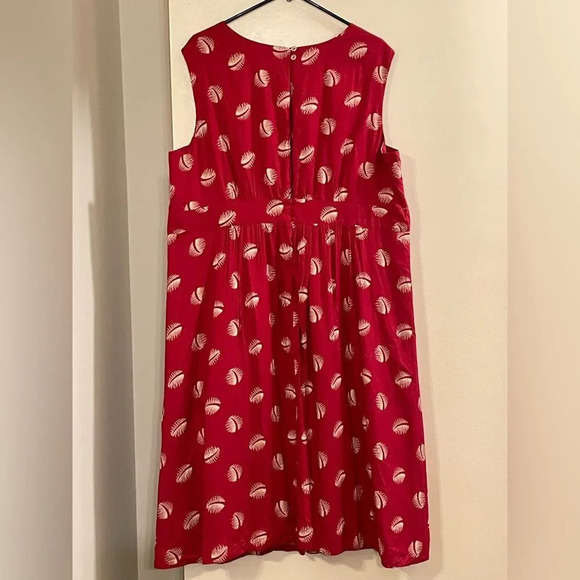 EMILY AND‎ FIN NWOT Lucy Dress in Fuschia Feathers - Picture 3 of 8